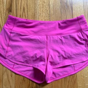 Lululemon Speed up Low Rise Short 2.5”-Sonic Pink